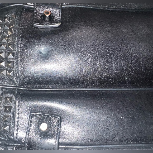 Rare Burberry Prorsum Pyramid Stud Knight Satchel - Picture 10 of 15